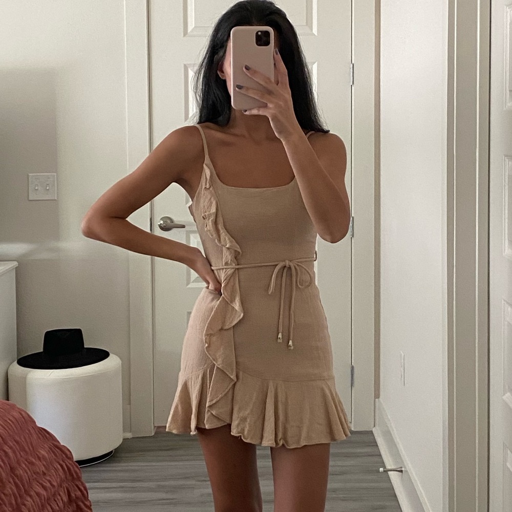 Selfie Leslie Mini Ruffle Dress